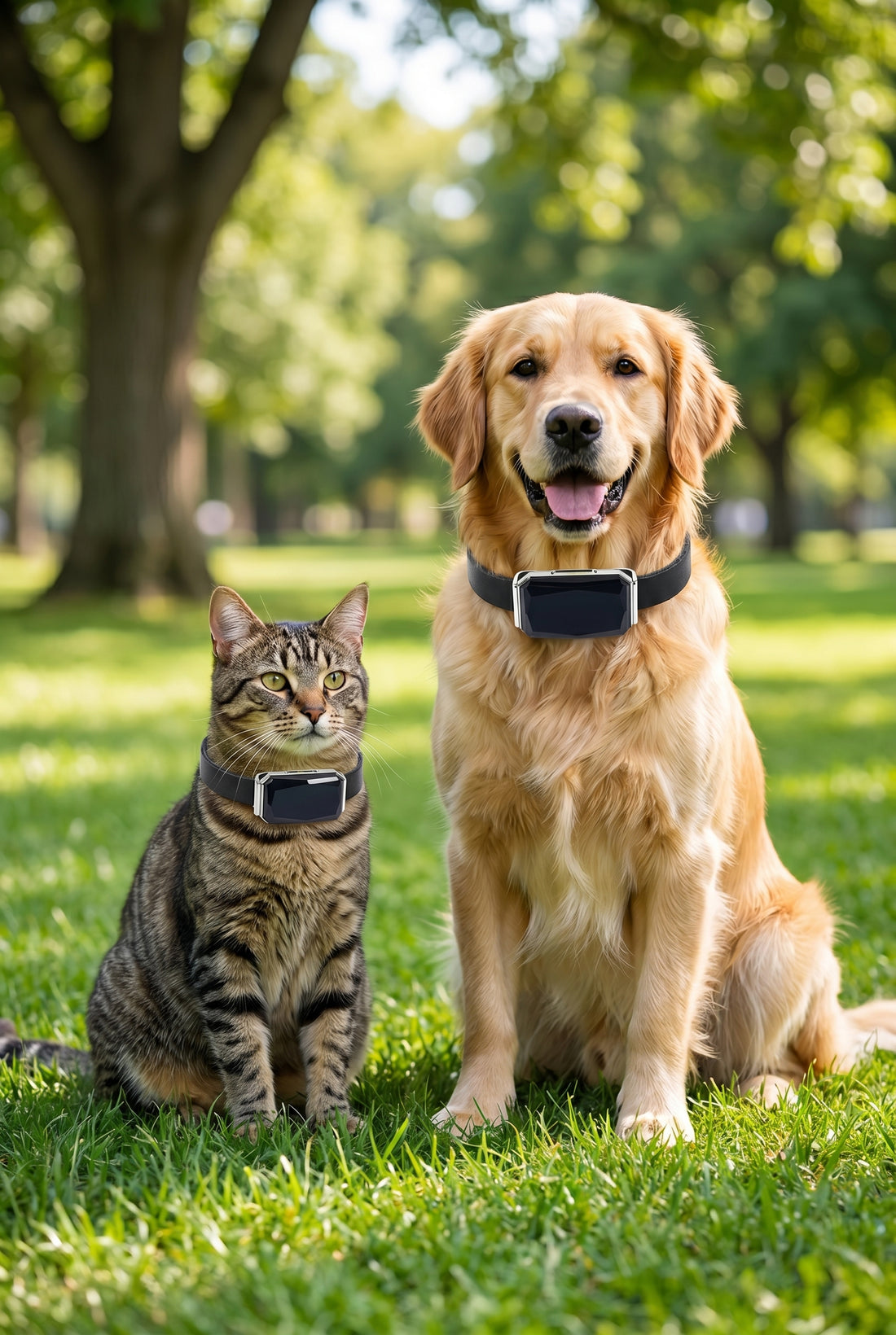 Collier GPS Étanche IP67 pour Chien et Chat avec WiFi et Lumière – Traceur Anti-Perte Intelligent et Localisateur en Temps Réel