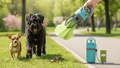 Pince ramasse-crottes portable pour chien avec sac — outil nettoyage extérieur hygiénique PawlyAmigos