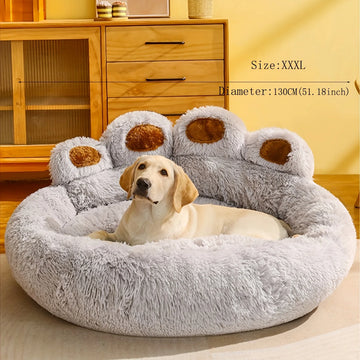 Lit pour Chien Grand Confort – Ultra Doux, Rembourré et Chaleureux (S à XL)