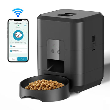 Distributeur Automatique de Croquettes pour Chat et Chien — Programmable, Dosage Précis